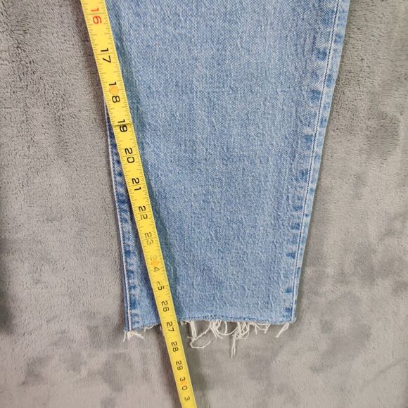 Levis Premium Jeans Women 29 Blue Wedgie Straight High Rise Denim Button Fly - Picture 5 of 8